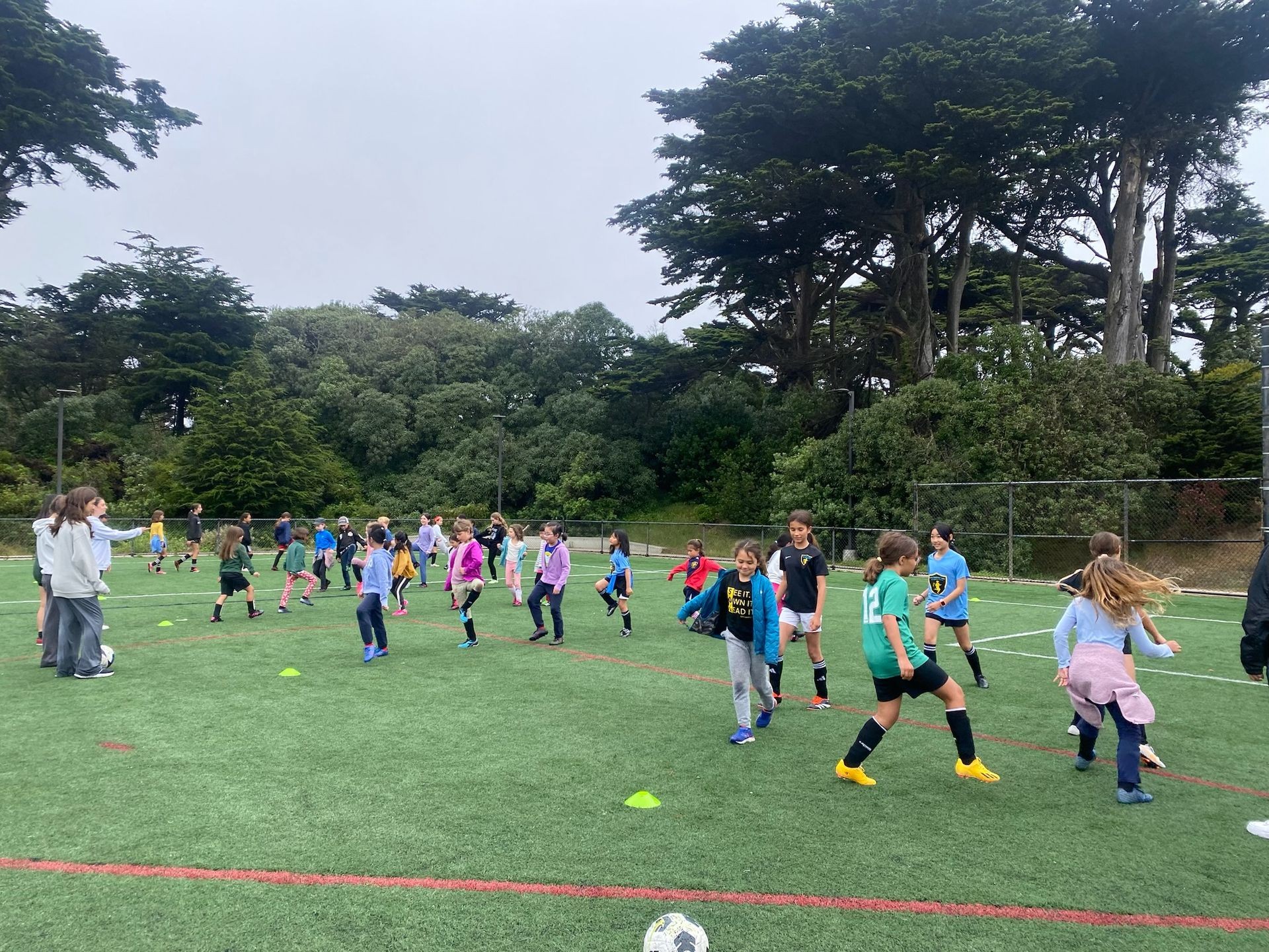 Girls Leading Goals Soccer Summer Camps serving kids across ages and skill levels in the Marina District, San Francisco