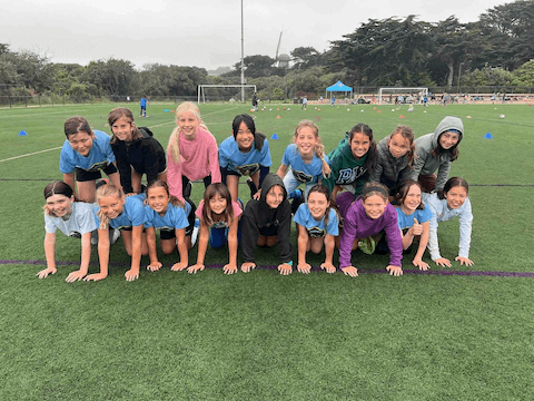 Girls Leading Goals summer camp
